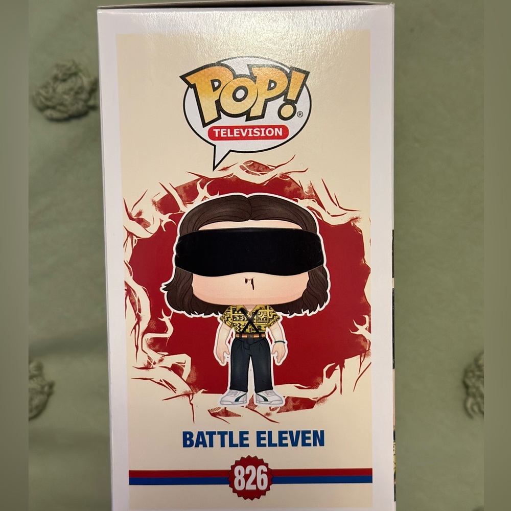 Funko Pop! Television: Stranger Things - Battle Eleven, Multicolor, us one-Size - Picture 3 of 7